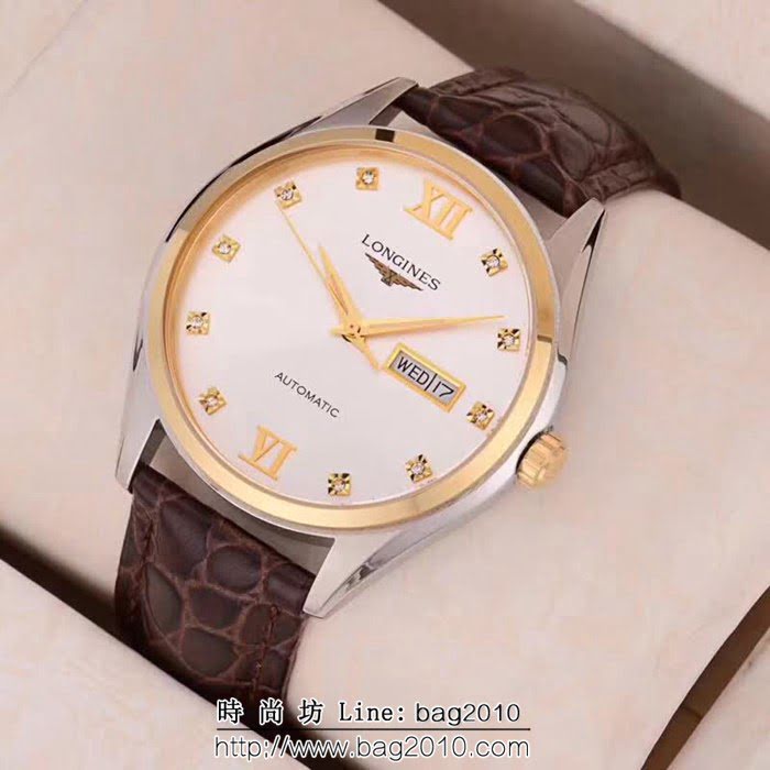 LONGINES浪琴 全自動機械 精品男士腕表 WSS0524